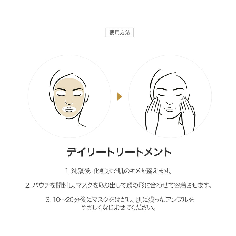 AHC エーエイチシー】 プレミアムハイドラスーダーセルロースマスク