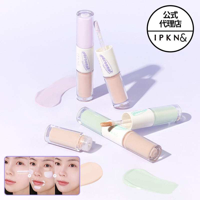 【IPKN＆ イプクン】パーソナル トーン コレクティング コンシーラー デュオ PERSONAL TONE CORRECTING CONSEALER DUO