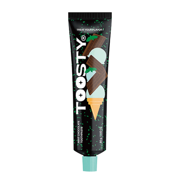 【TOOSTY】トゥースペースト ミントチョコレート 80g TOOSTY TOOTHPASTE MINT CHOCOLATE 80g